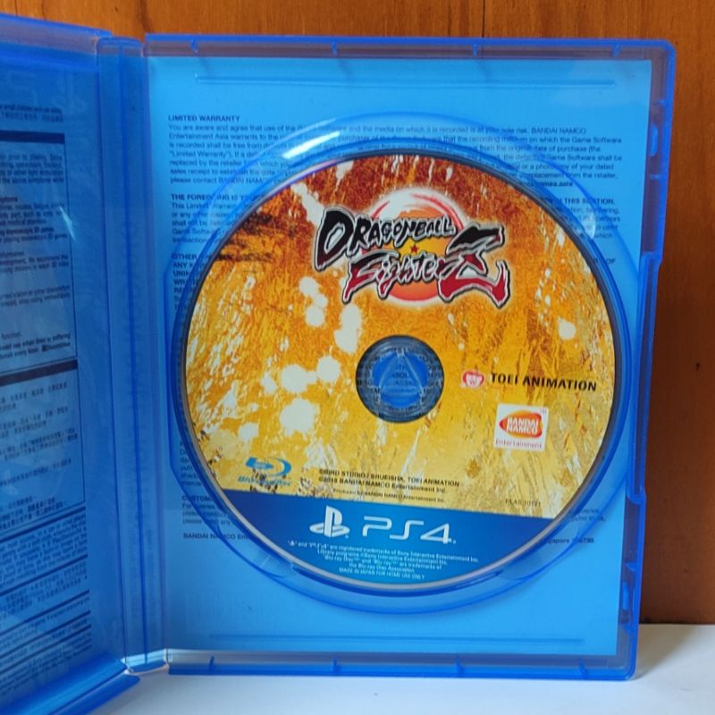 Dragon Ball Fighter Z PS4 Kaset Dragonball FighterZ Playstation PS 4 5 CD BD Game Games Original Asli dragonballs dragon balls goku saiyan super kakarot kartun anime ps4 ps5 gohan pikolo fighters super saiyan