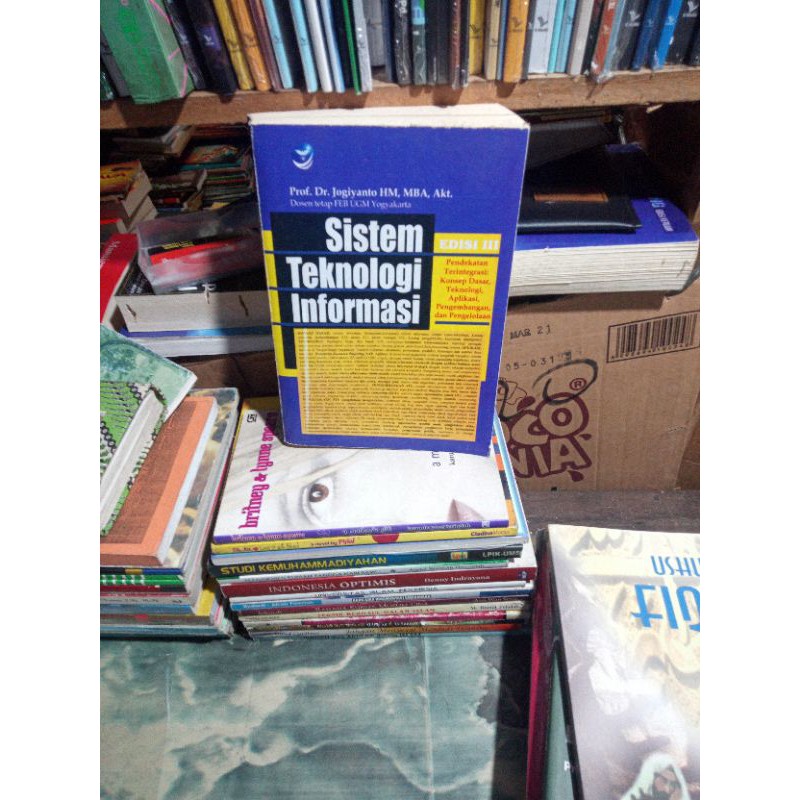 Jual Buku Sistem Teknologi Informasi Jogiyanto | Shopee Indonesia