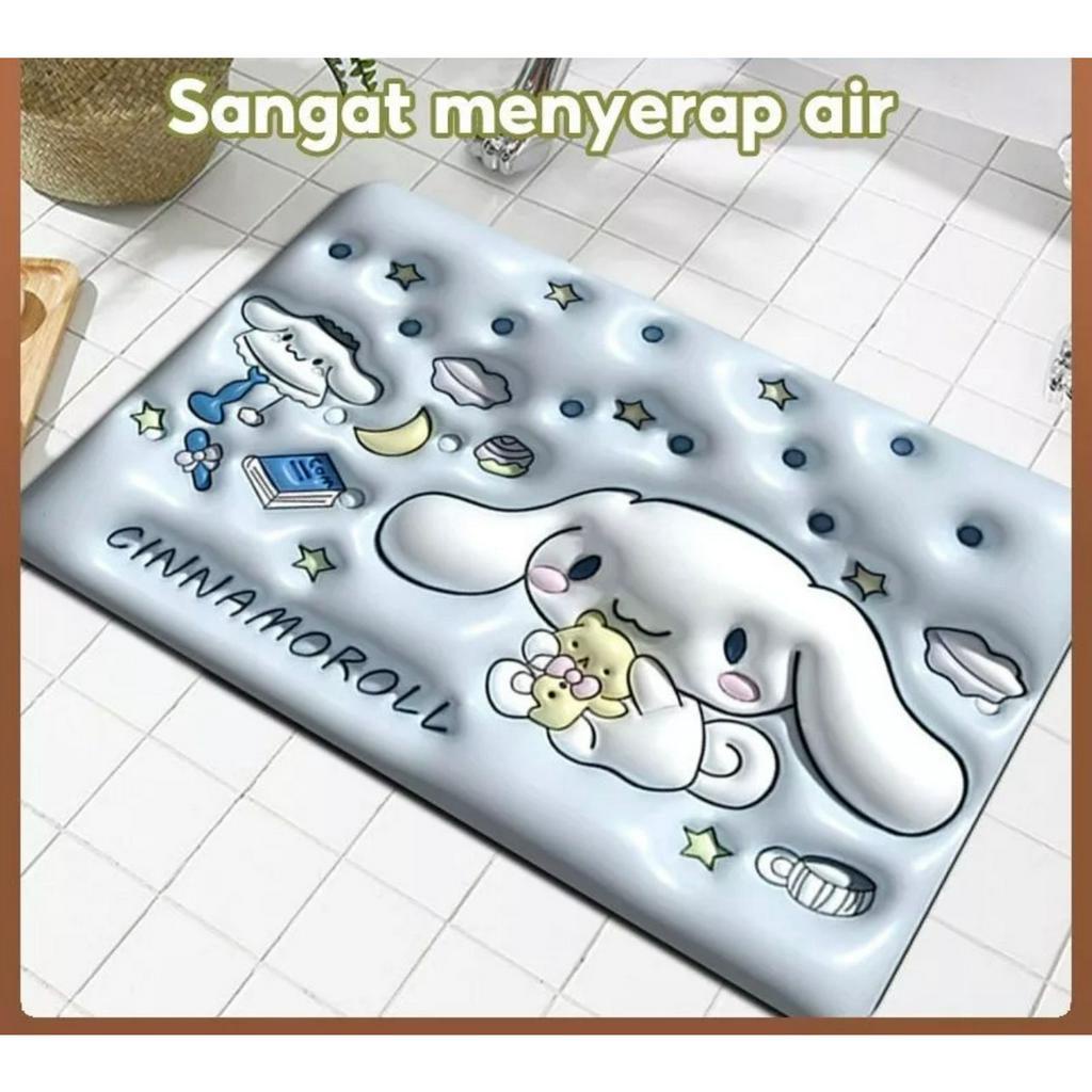 VIRAL KESET KAKI DIATOMITE 3D KESET KAKI 3 DIMENSI VIRAL HIGH QUALITY - BDC
