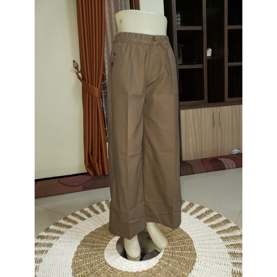 Celana Kulot Pants Wanita Katun Premium Murah Terbaru