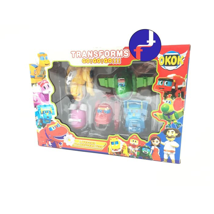 Mainan Mainan dinosaur 5 isi 168 DINO GOGO MOMO Anak pcs No