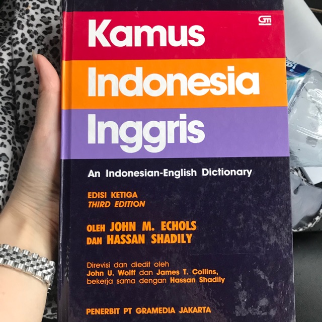 Kamus Indonesia - Inggris Third Edition