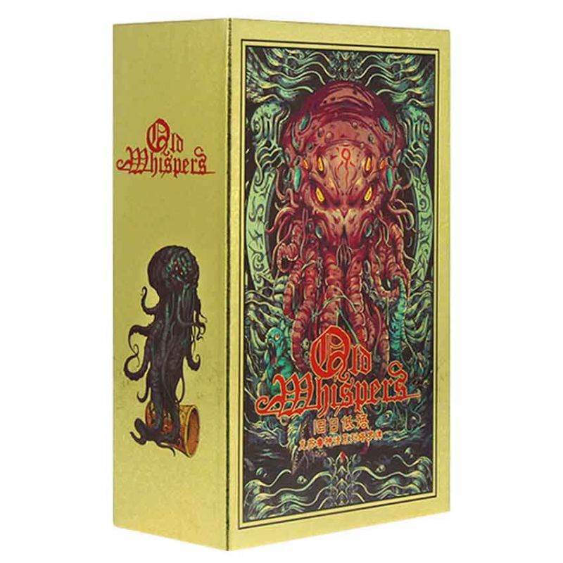 Legend Cthulhu Dio Whispers Tarot PVC Gold Foil 12x7cm with Hardbox include guide paper