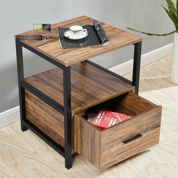 Nakas Meja Samping Meja Kecil Meja Sudut Ruangan Furniture Asli Jepara