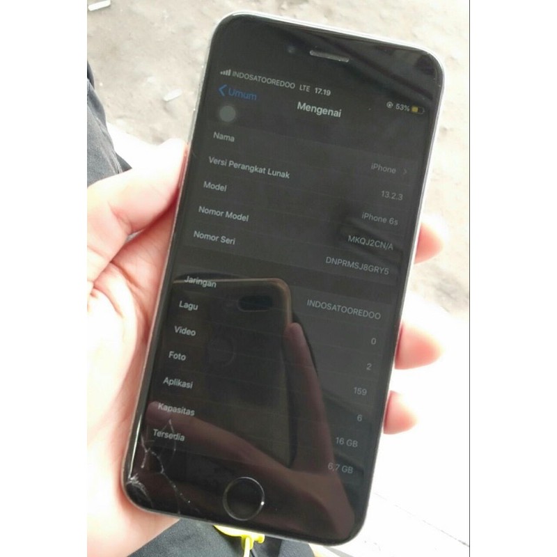 Bismillah Original Iphone 6s 16gb Second