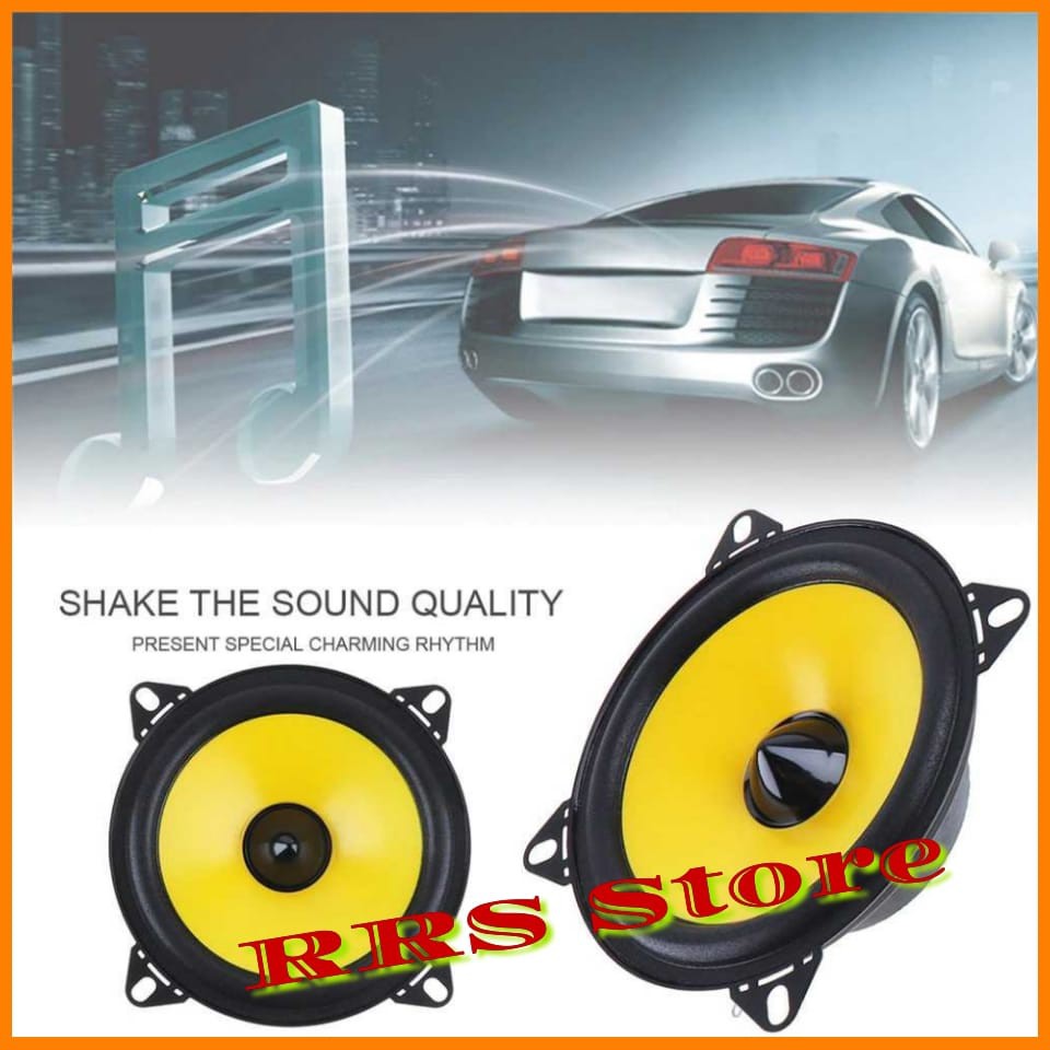 SEPLIKER 4 INC MURAH KUALITAS BAGUS Speaker Subwoofer Mobil Stereo HiFi 4 Inch 60W 2 PCS - LB-PS1401D Speaker mobil yang dapat dipasang pada pintu atau sudut mobil lainnya