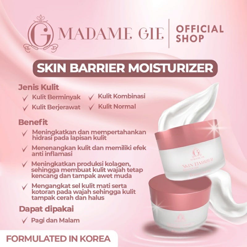 [READY] Madame Gie Skin Barrier Moisturizer - Ceramide Repair Skincare / Madame gie Moisturizer