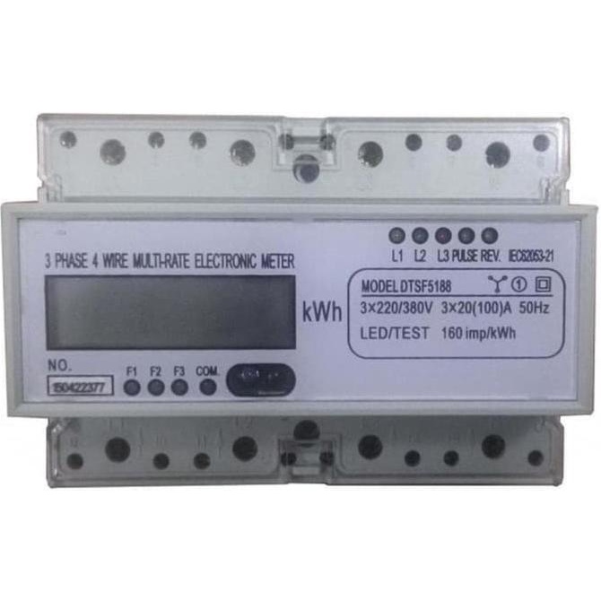Promo KWH METER 3 PHASE DIGITAL / KWH METER 3PHASE DIGITAL "F Murah ada stock
