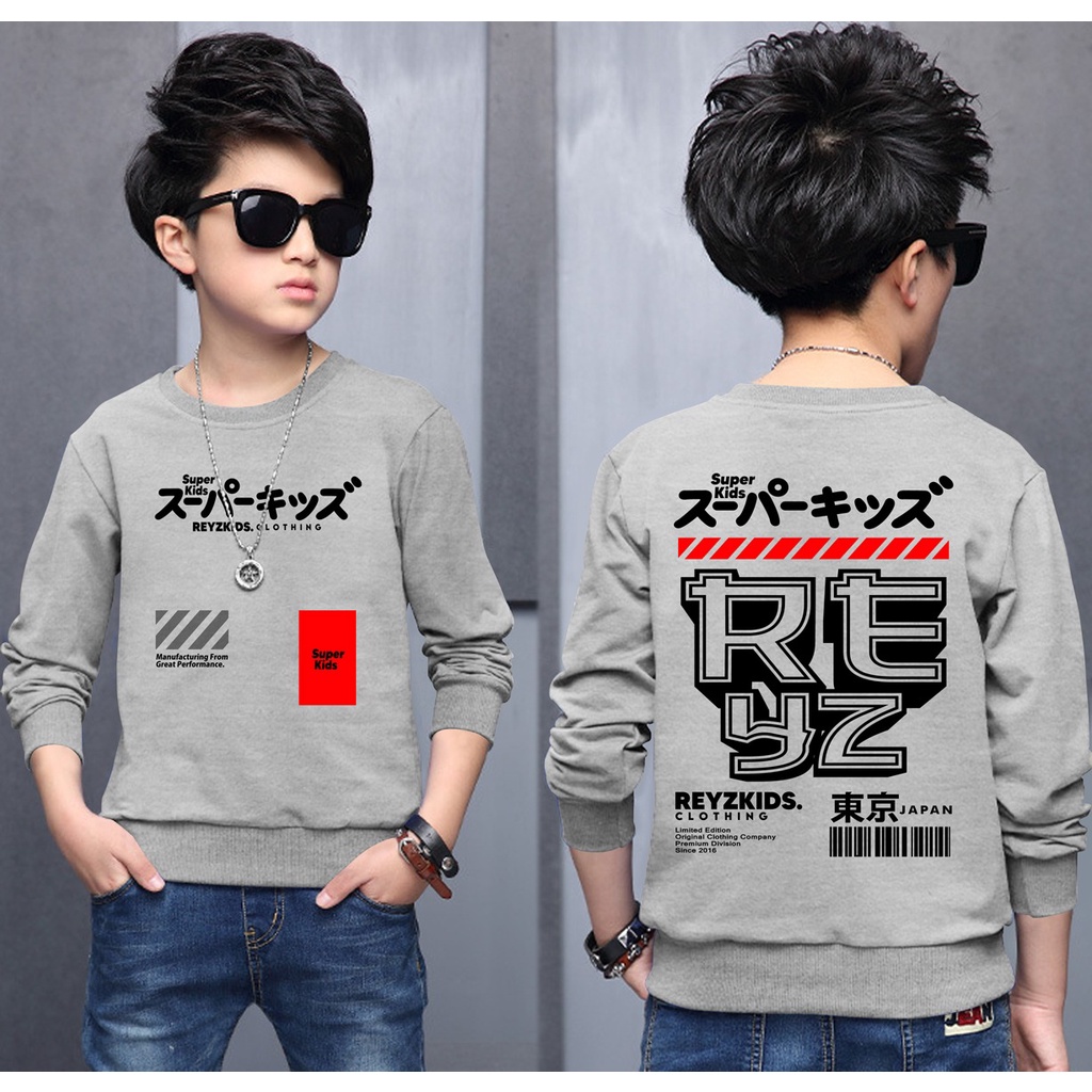 Switer Reyz Terbaru / Sweater Anak Laki-laki /  Sweeter Gaming Bahan Babyterry / FLAVA_STORE