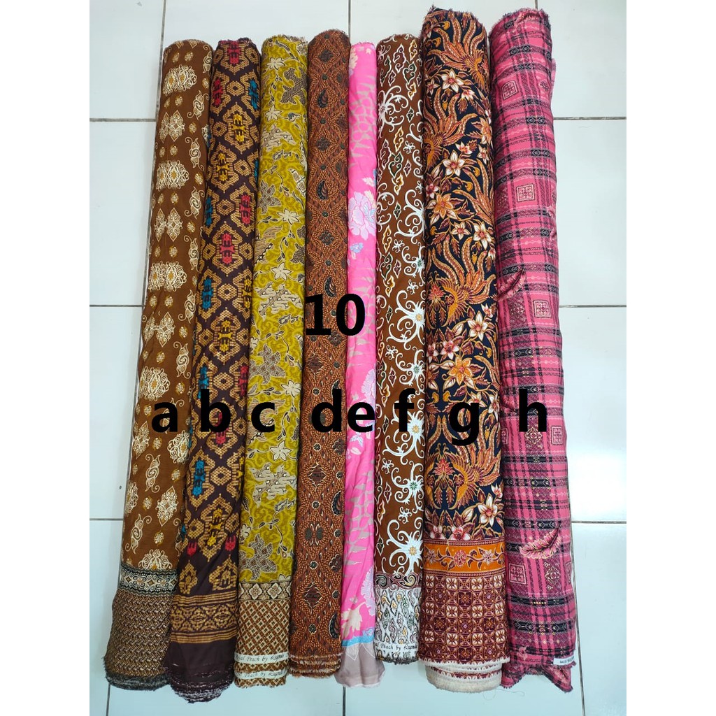 Bahan batik meteran