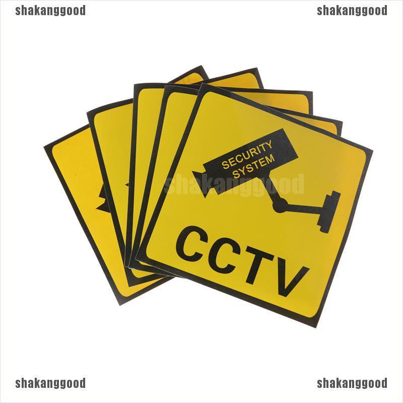 Stiker Sistem Keamanan CCTV Anti Air untuk Mobil jioe