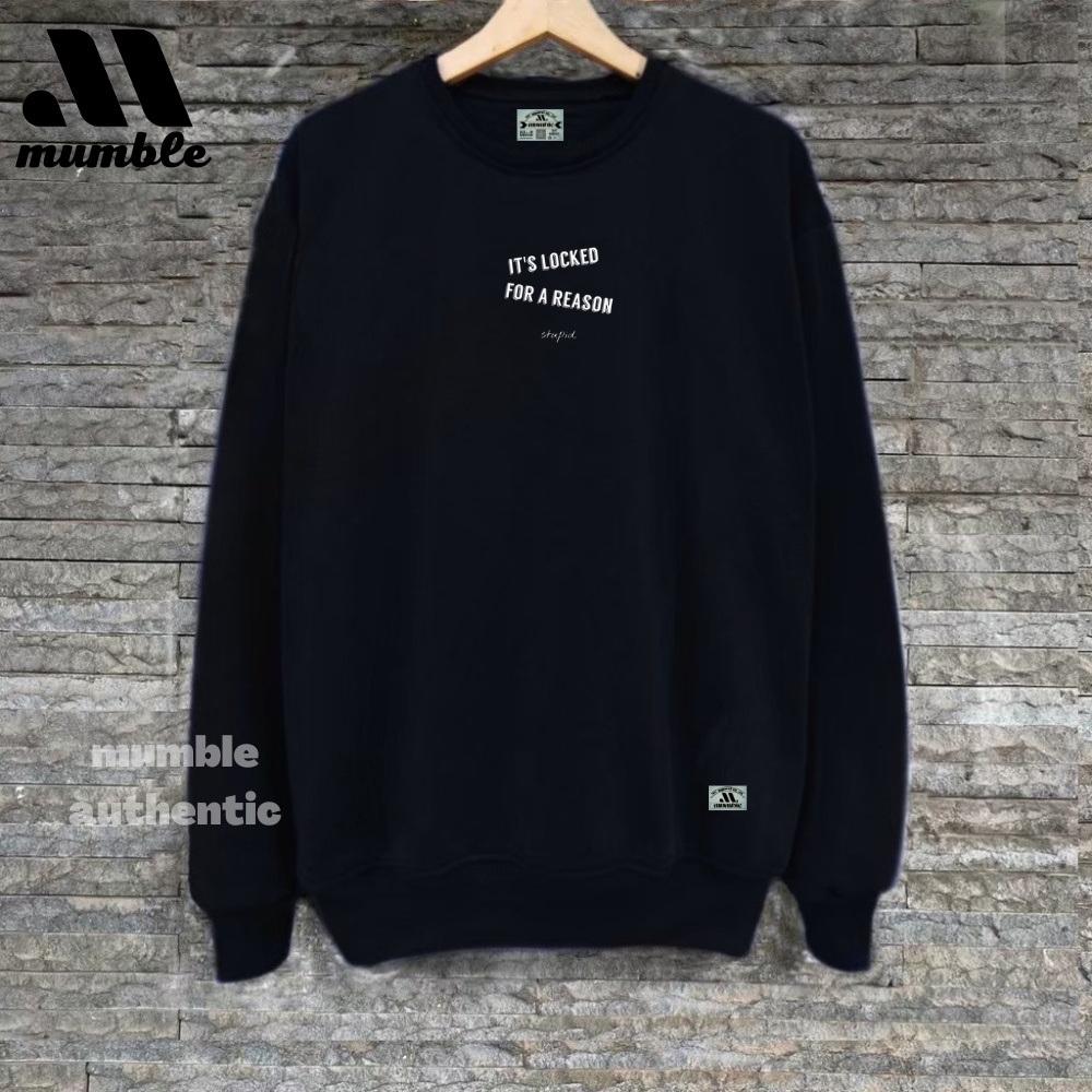 crewneck pria distro original suwiter tanpa kupluk original hoodie tanpa kupluk pria sweater kerah