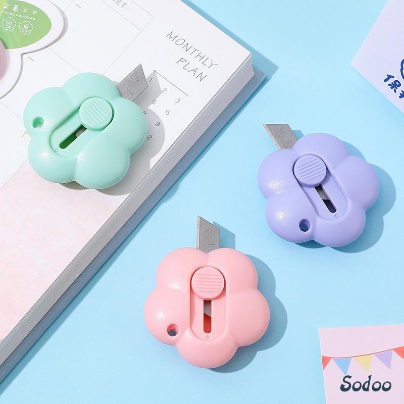 

Cutter Mini Pemotong Utilitas Bunga Lucu Portabel Unboxing Pemotong Kertas Rumah Kantor - SO
