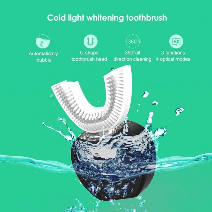 V-WHITE U-Shape Automatic Whitening Electric Toothbrush - SA-VW-520