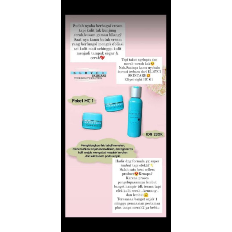 Elbyci paket HC 1