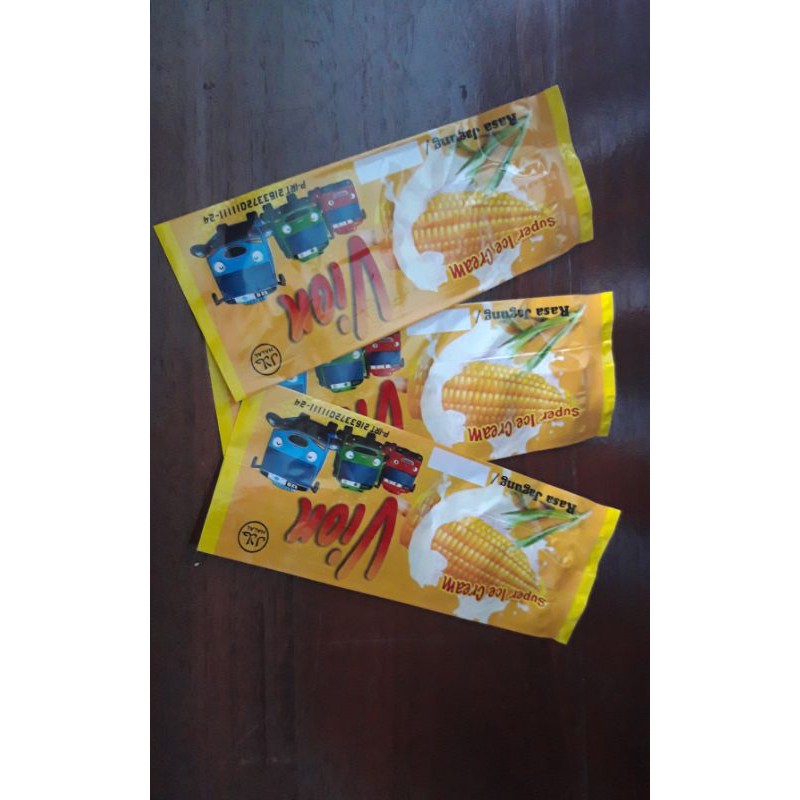 Kemasan jagung|Kemasan es krim|Bungkus es krim|Plastik es|kemasan es loli|Kemasan es stik|es loly