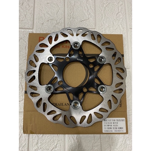 Piringan Cakram Disc ROTOR N166 Floting CNC 220mm Lubang 4 Front Disc Break Mio Beat Vario Jupiter Z MX Nouvo Scoopy Click Vario125 150 FOURSIX_46