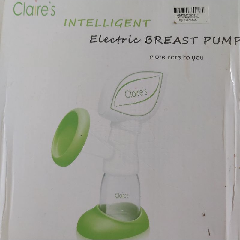 PRELOVED POMPA ASI ELECTRIC BREASTPUMP CLAIRE'S FREE KANTONG ASI