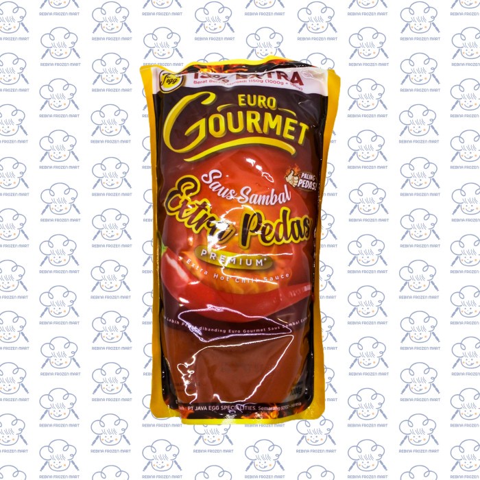 

Euro Gourmet Saus Sambal Extra Pedas 1000 g 1 kg