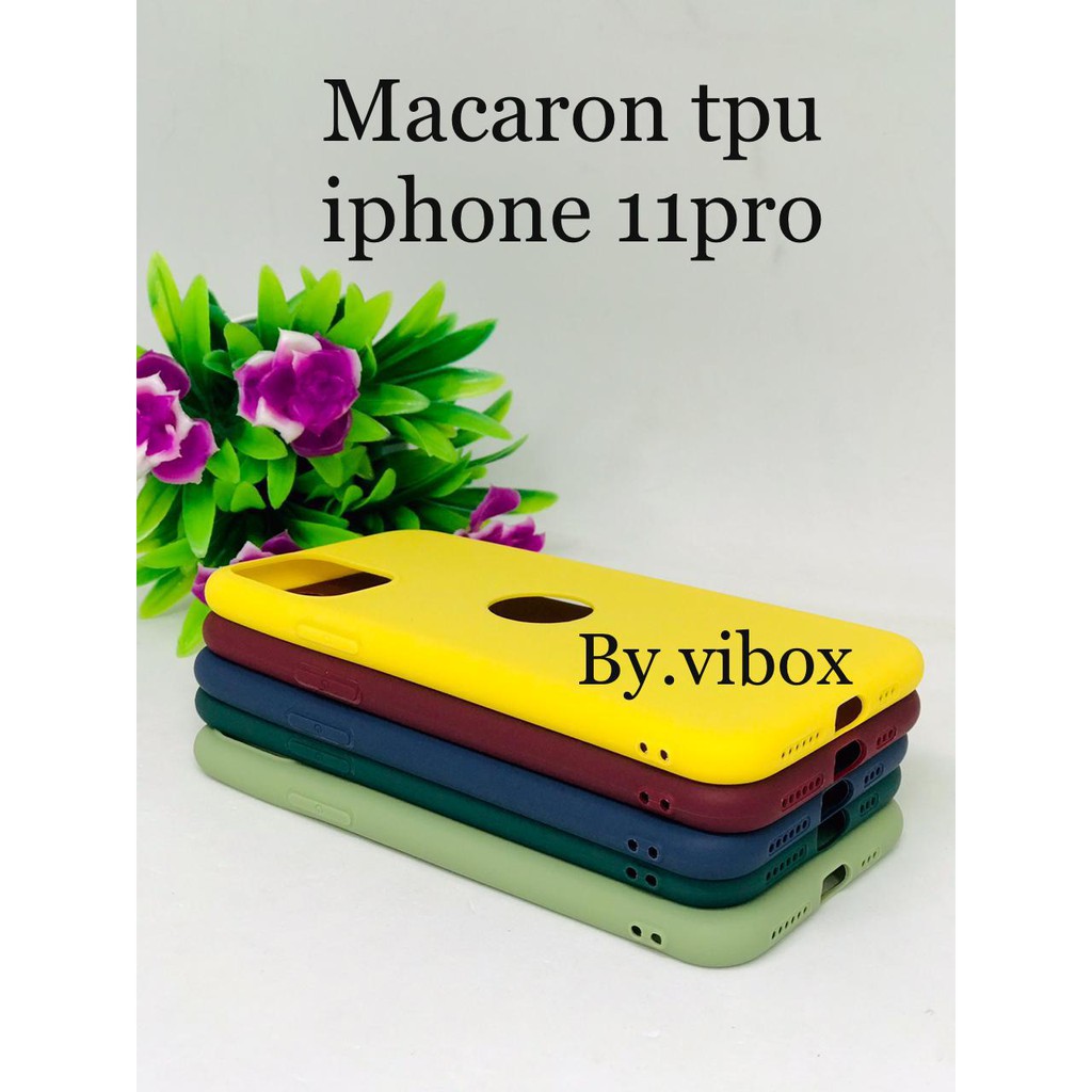 SOFTCASE MACARON TPU IPHONE 11 PRO