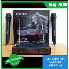 mic wireless sony sn700 MIK MIKROPHONE PRO AUDIO MUSIK KARAOKE