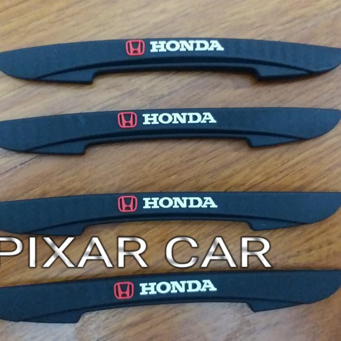 Door Guard Pelindung Pintu Mobil Carbon Logo Honda Brio Satya