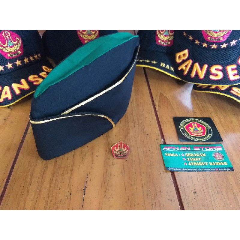 TOPI / SONGKOK PDH BANSER + PIN