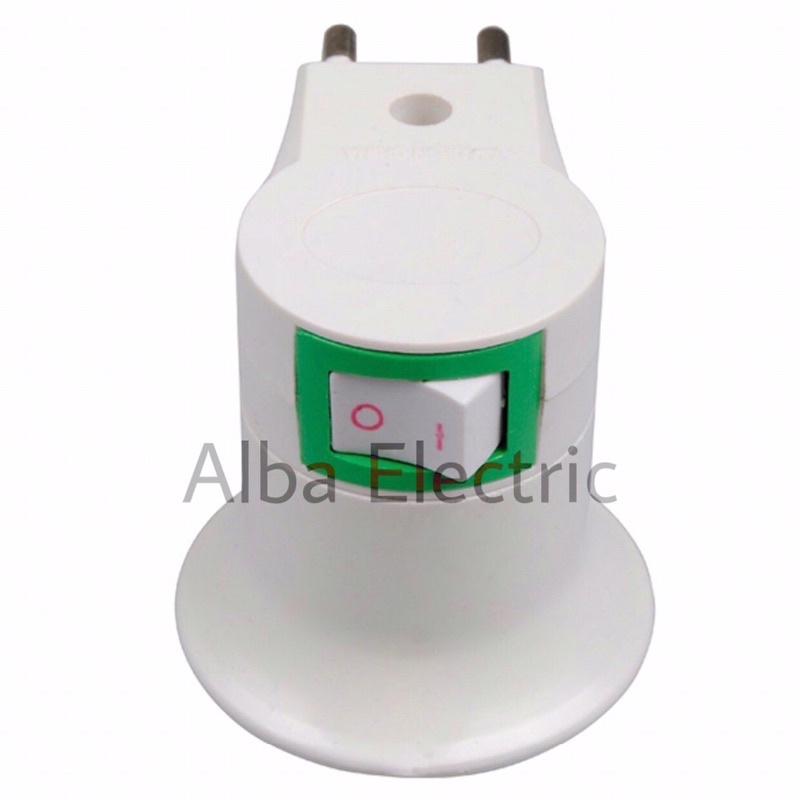 Fitting lampu colok switch on off ATN / Fitting colok switch ATN