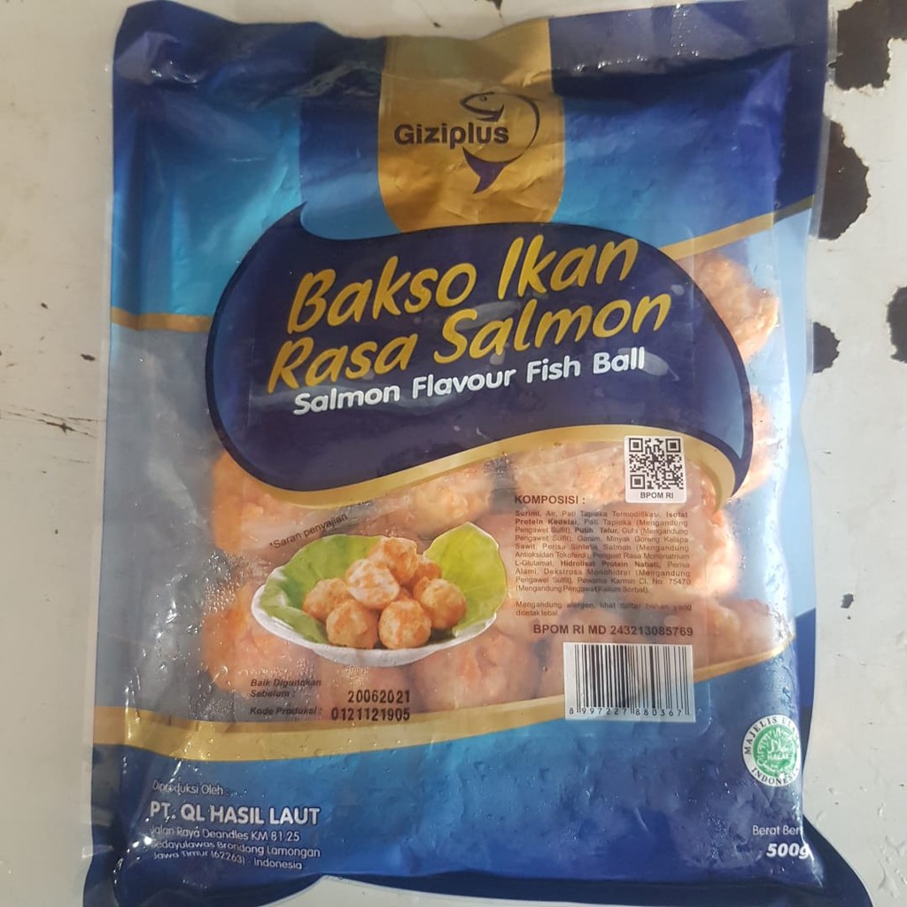 

Bakso ikan rasa salmon - giziplus