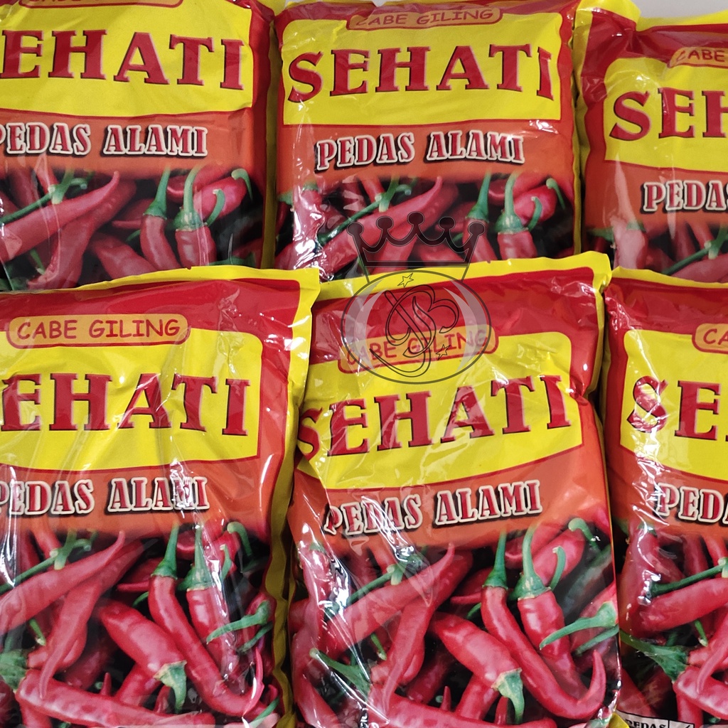 

Grosir Aida Cabe Bubuk Halus Extra Pedas Sehati Kemasan 1 Kg