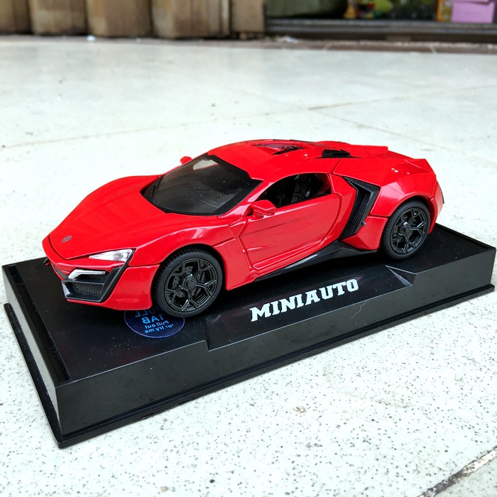 Parfume Pewangi Pengharum Mobil Parfum Pajangan Miniatur Mobil LYKAN HYPERSPORT Limited Edition