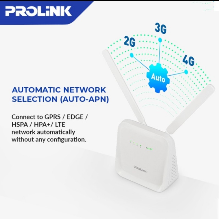 Prolink PRN3006L Sim Card 4G LTE SEMUA Operator MIFI MODEM ROUTER SmartFren, ByU. XL Tsel. Oreedo.