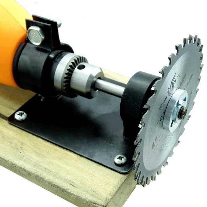 dudukan set mesin bor tangan jadi fungsi grinder circular amplas duduk