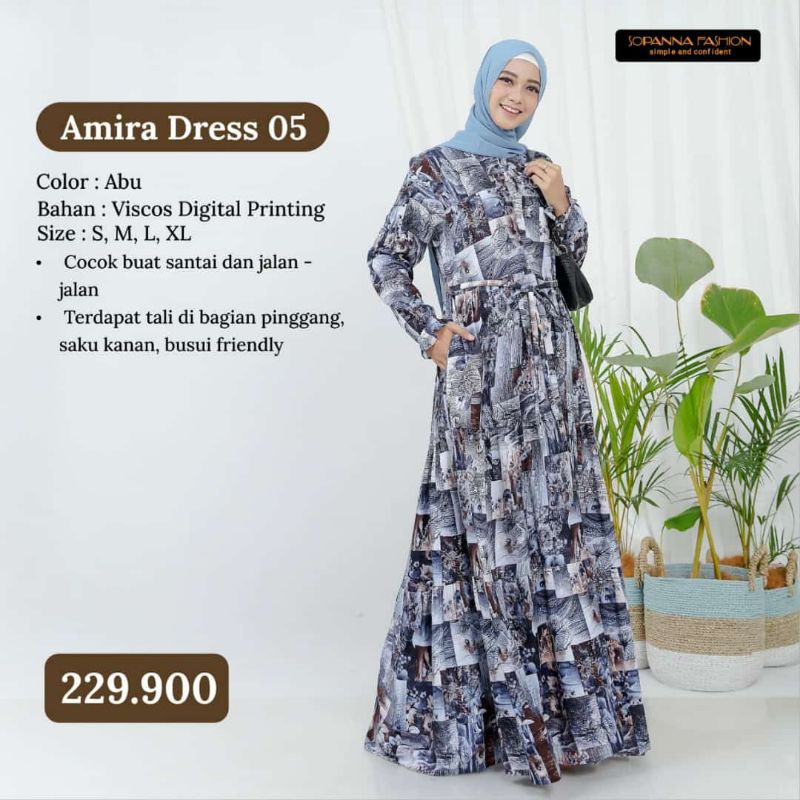 Gamis Rayon AMIRA DRESS 05