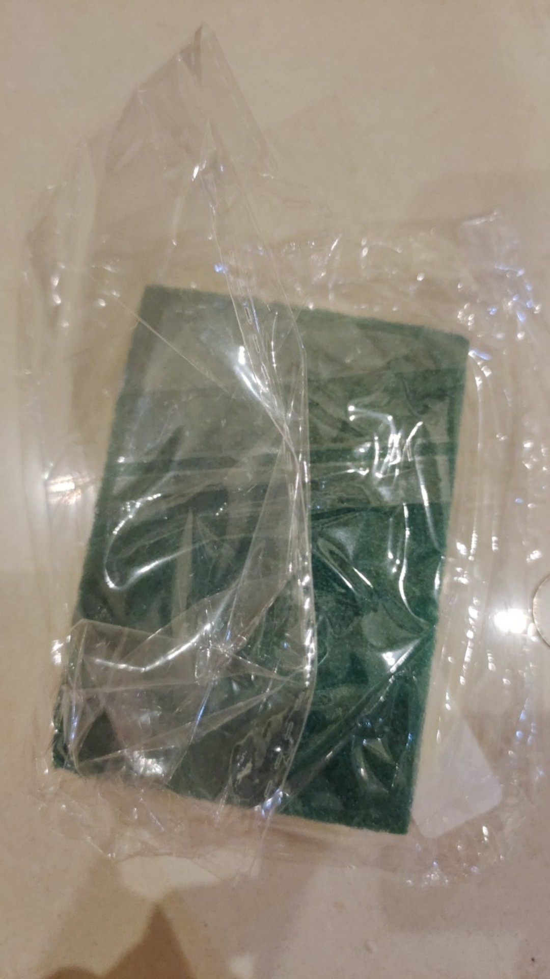 [checkout Rp1000] 1pcs Kitchen High Density Sponge Dishwash Wipe Fiber Scouring Pad/bowl Pot Scouring Supplies Clean Rub Cleaning Tools