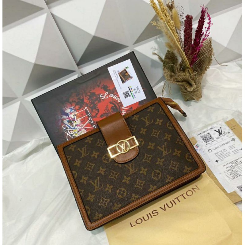 LV DAUPHINE CLUTCH BAG FREE BOX