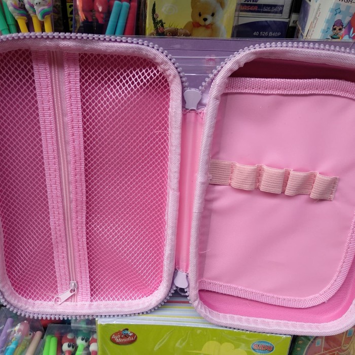

Mudah Kotak Pensil Sequin Blister Karakter Flamingo Warna Warni Bergaransi