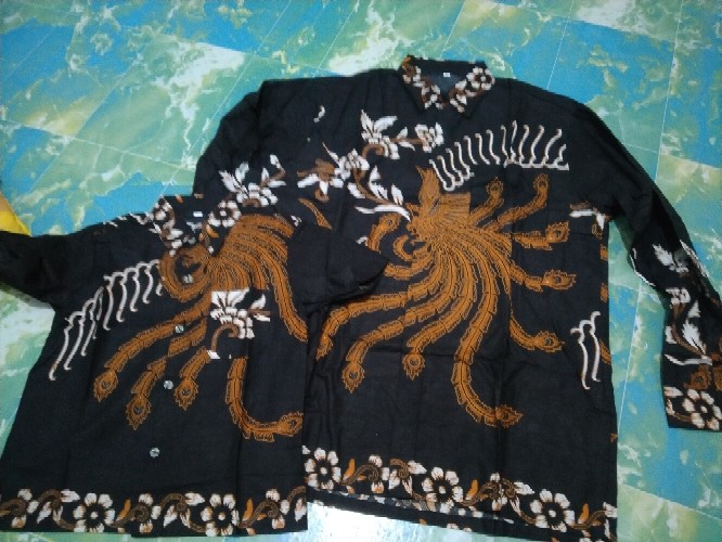 Batik Couple Keluarga Ayah Dan Anak-batik Couple Atasan Pria Motif Ahy