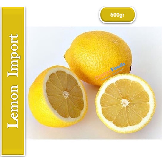 

Lemon Import Fresh | 500gr [ Berat Per 0.5 Kg ]