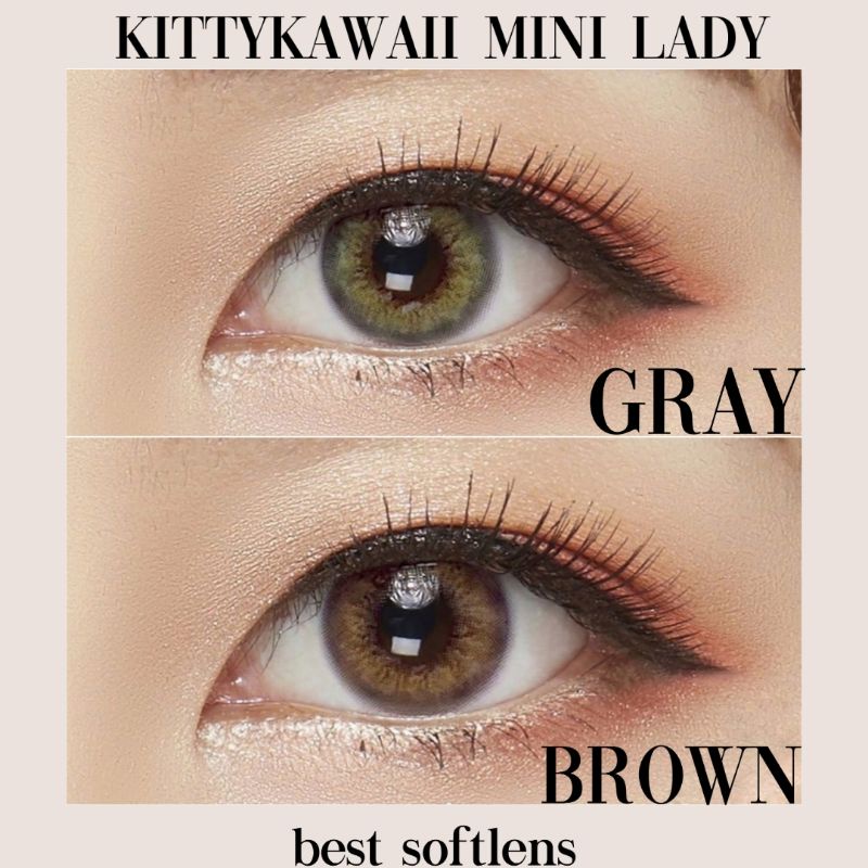 KittyKawaii Mini Lady softlens 14mm / softlens 14,2mm / softlens kecil / softlens natural