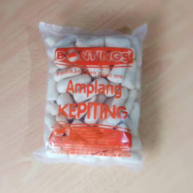 

200 gr Snack kekinian amplang kepiting besar,