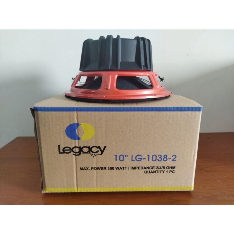 Speaker Subwoofer LEGACY LG-1038 300watt Double Coil 10 Inch