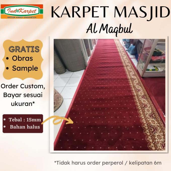 Karpet Masjid AL MAQBUL permeter