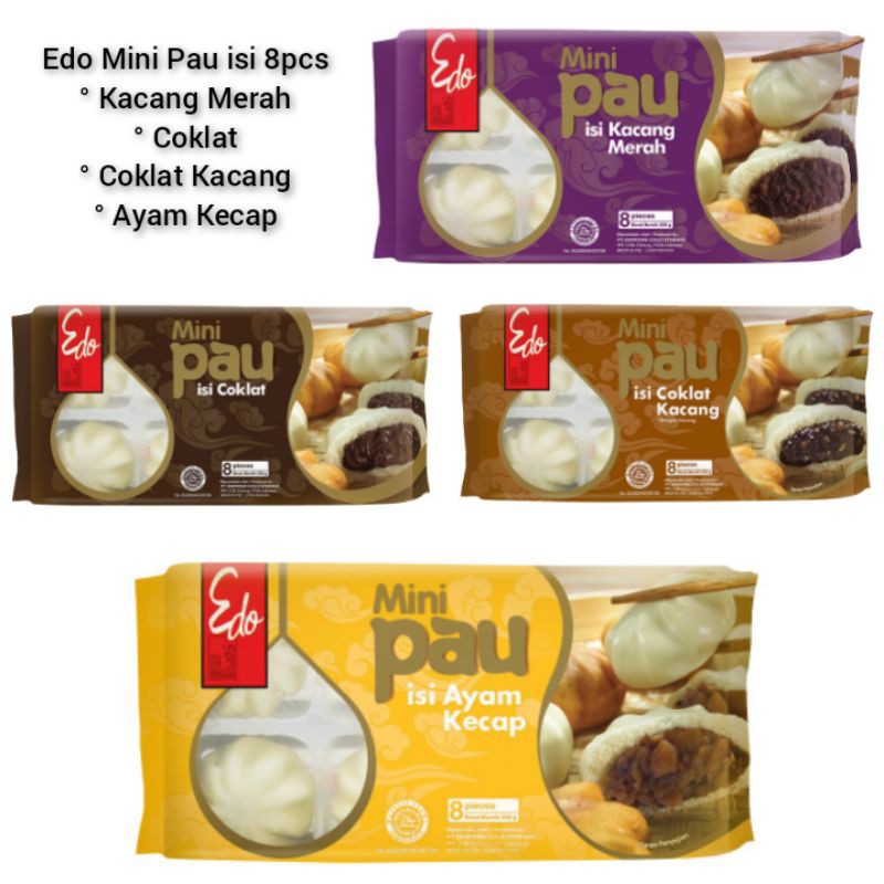 

Edo Mini Pau isi 8pcs