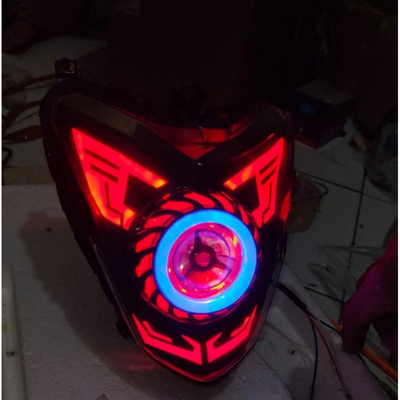 Jual lampu custom proji new cb150R lampu depan new cb150 r headlamp new