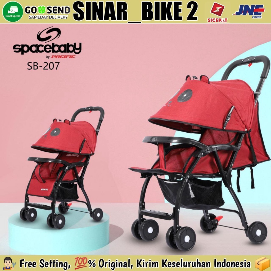 Baby Stroller Spacebaby  Kereta Dorong Bayi Sb-207