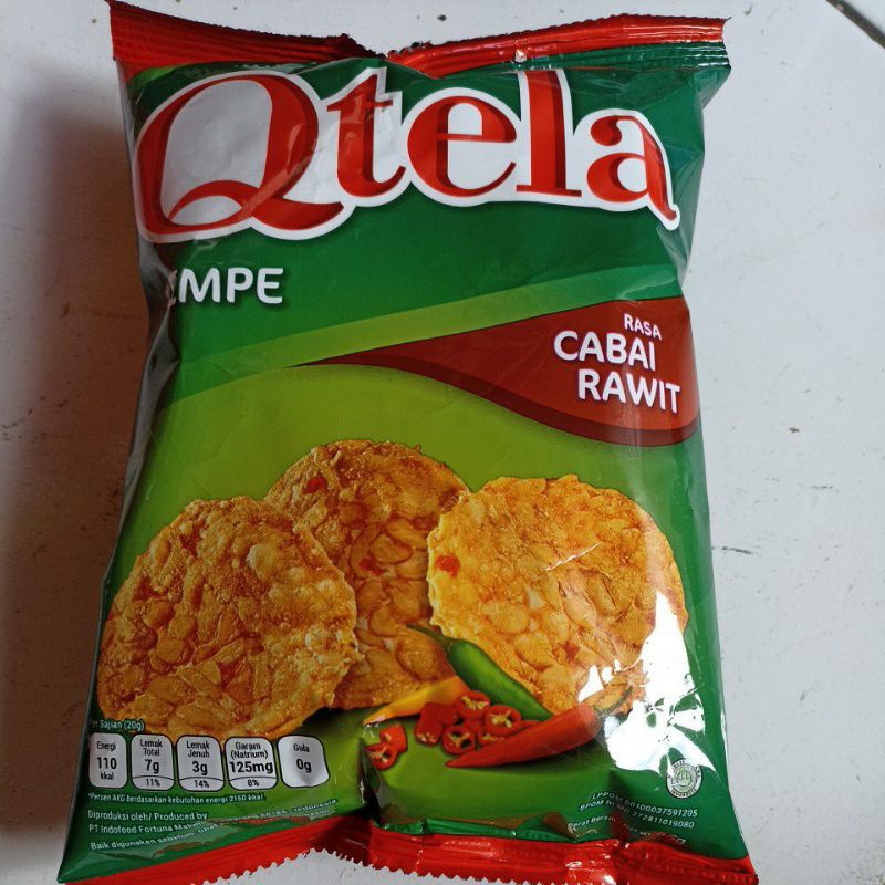 

Qtela Tempe Cabai Rawit 55 gr