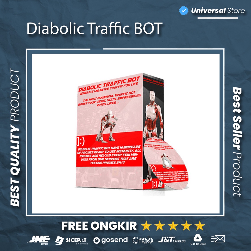 Program Diabolic Traffic BOT Lifetime Full Version Premium Software Aplikasi