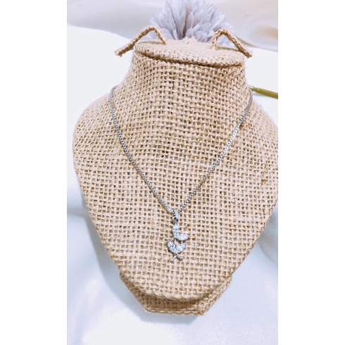 Kalung liontin permata silver Dewasa Xuping