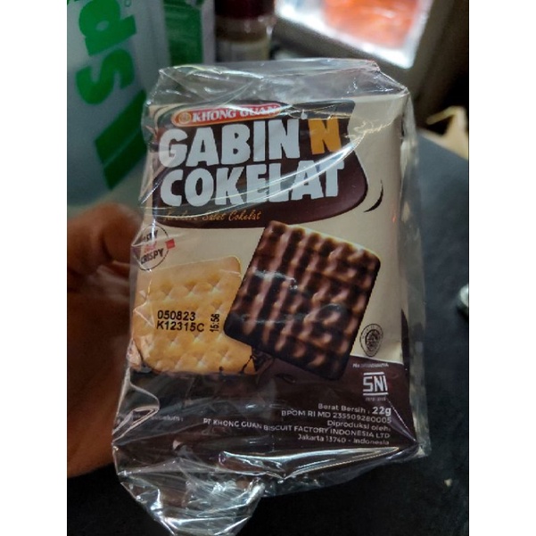 Khong Guan Gabin Cokelat 10 bks